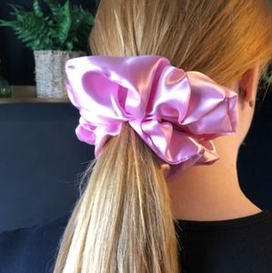 Oversize  Silk Scrunchies :
